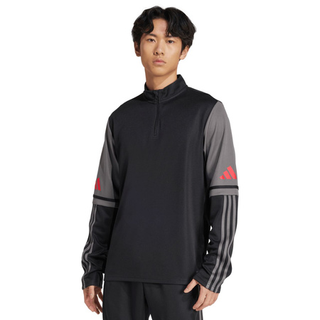 Bluza męska adidas Squadra 25 Training Top czarno-szara (JD1629)