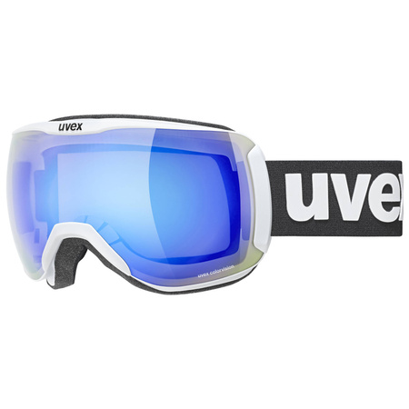 Gogle narciarskie damskie/męskie Uvex Downhill 2100 CV snowboardowe sportowe białe (55/0/392/1030)