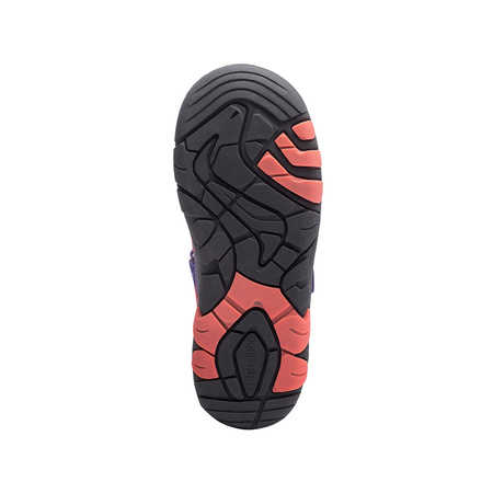 Sandały sportowe dziecięce dla chłopca/dziewczynki Trollkids Kids Kroksand Sandal dark purple/coral rose (266-154)