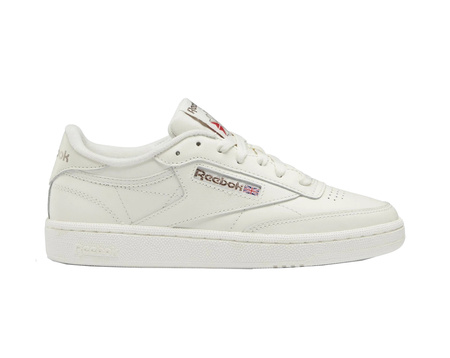Wyprzedaż - Buty sportowe damskie Reebok Club C 85 Vintage W Chalk Alabaster stylowe sneakersy białe (100025379)