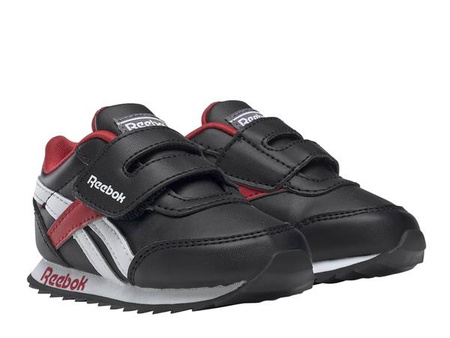 Buty sportowe chłopięce Reebok Royal CL Jogger sneakersy na rzepy czarne (H67880)