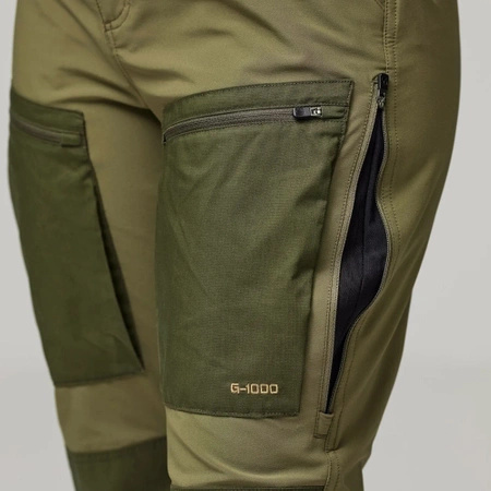 Spodnie damskie Fjällräven Keb Agile Trousers W Laurel Green-Deep Forest (F14200141-625-662)