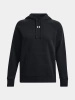 Bluza damska UNDER ARMOUR Rival Fleece z kapturem czarna (1379500-001)