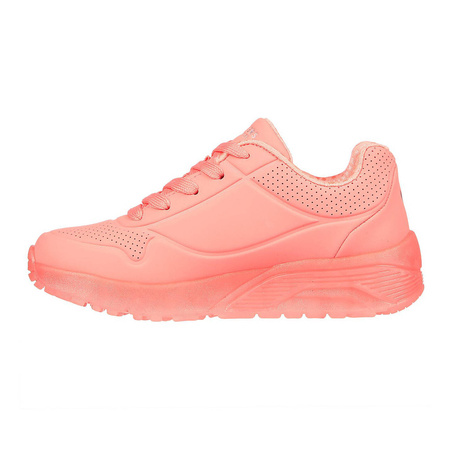 Buty sportowe dziecięce Skechers Uno Ice snekersy różowe (310449L-CRL)