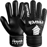 Wyprzedaż - Rękawice bramkarskie dziecięce Reusch Legacy Arrow Solid Junior czarne (53/72/504/7700)