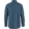 Koszula z długim rękawem męska Fjällräven Övik Flannel Shirt M Indigo Blue-Flint Grey (F82979-534-055)