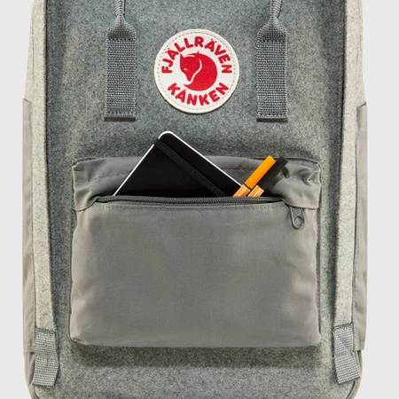 Plecak Fjällräven Kånken Re-Wool Laptop 15" Granite Grey (F23328-027)