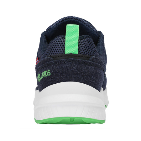 Sandały sportowe dziecięce dla chłopca/dziewczynki Trollkids Kids Eikefjord Sandal navy/green (478-100)