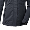 Kurtka zimowa z kapturem damska Killtec KOW 140 trekkingowa parka outdoorowa granatowa (37411/814)