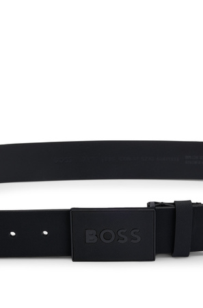 Pasek męski z klamrą Boss Informal Belts Boss_Icon-S1_Sz40 NERO (50471333-001)