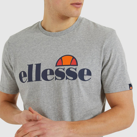 Koszulka na lato męska Ellesse SL Prado T-Shirt Grey sportowa szary (SHC07405-112)