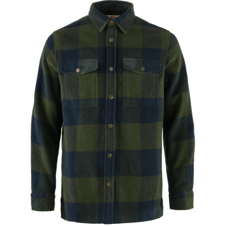 Koszula z długim rękawem męska Fjällräven Canada Shirt M Deep Forest-Dark Navy (F90631-662-555)