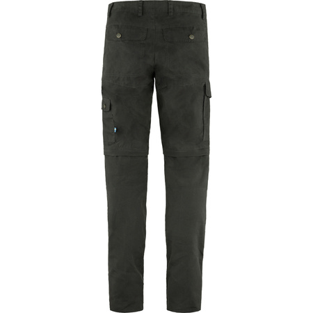 Spodnie trekkingowe męskie Fjällräven Karl Pro Zip-Off Trousers M Dark Grey odpinane 2w1 szare (F81463-030)