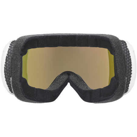 Wyprzedaż - Gogle narciarskie damskie/męskie Uvex Downhill 2100 CV snowboardowe sportowe czarne (55/0/398/1030)
