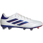Wyprzedaż - Buty piłkarskie męskie adidas Copa Pure 2 Pro FG M białe/niebieskie (IG6405)