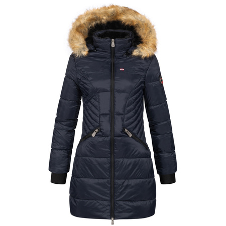 PARKA damska Geographical Norway ABEILLE NAVY DISTRI LADY 2601 DBC NAVY (WY4593F/GN-MARINE)
