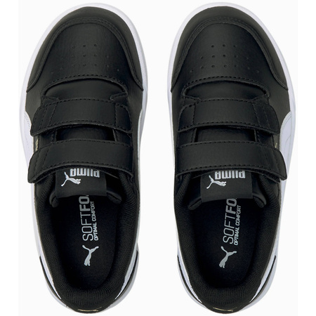 Wyprzedaż - Trampki sportowe dla dzieci Puma Shuffle V Inf sneakersy czarne (375690-03)