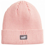 Czapka zimowa damska/męska Puma Classic Cuff Beanie różowa (024826-04)