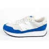 Sneakersy męskie New Balance 237 buty sportowe zamszowe białe/niebieskie (MS237PL1)