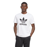 Koszulka męska adidas TREFOIL T-SHIRT bawełniany biały (IA4816)