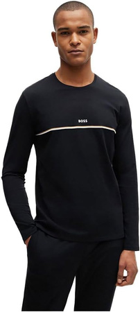 Longsleeve męski BOSS Unique NERO czarny (50515378-001)