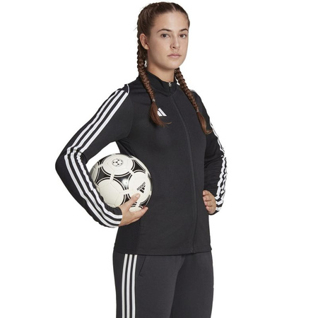 Bluza dresowa damska adidas Tiro 23 League Training W rozpinana sportowa czarna (HS3515)