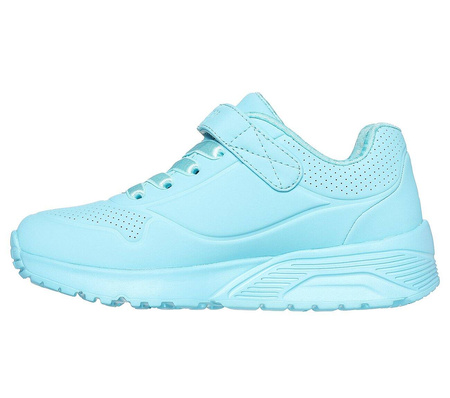 Buty sportowe dziecięce Skechers UNO LITE sneakersy na co dzień niebieskie (310451L-TURQ)