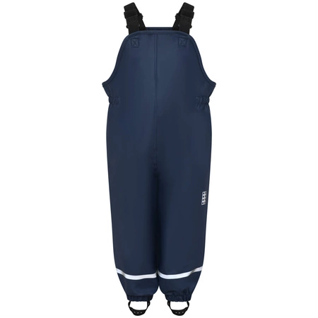 Wyprzedaż - Spodnie przeciwdeszczowe dziecięce Lego Wear LWPUELO 703 Rain Pants wodoodporne granatowe (22874-590)
