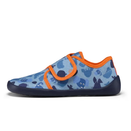 Buty Affenzahn barefoot Slipper Cotton Movy słoń (01398-30231)