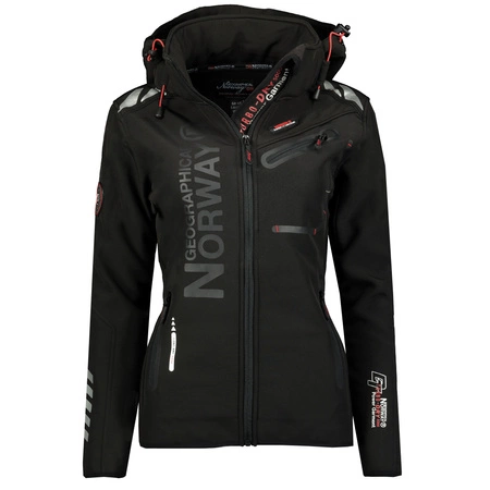 Geographical Norway Softshell REINE ASSOR  B  LADY 068 (WW1972F/GN/Black / Black)