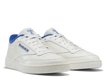 Buty sportowe męskie REEBOK CLUB C 85 sneakersy na co dzień białe (IE9388)