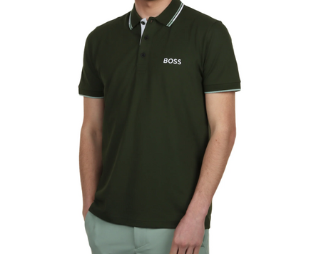 Polo BOSS Paddy Pro Open Green (50469102-355)