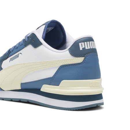 Buty sportowe męskie Puma ST Runner v4 L sneakersy skórzane białe (399068-03)