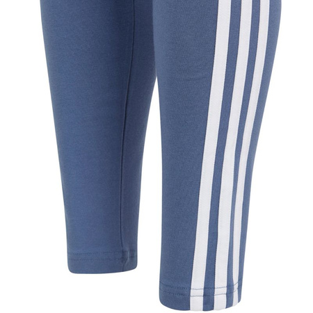 Legginsy adidas Essentials 3-Stripes Cotton Tights Jr (IS2633)