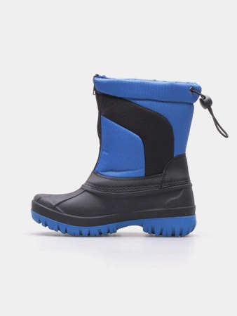 Wyprzedaż - Śniegowce dziecięce Lee Cooper buty zimowe dla dzieci czarne/niebieskie (LCJ-23-44-1990K)