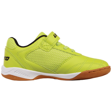 Buty dla dzieci Lotto Whizzer K limonkowo-czarne (2600120K 6311)