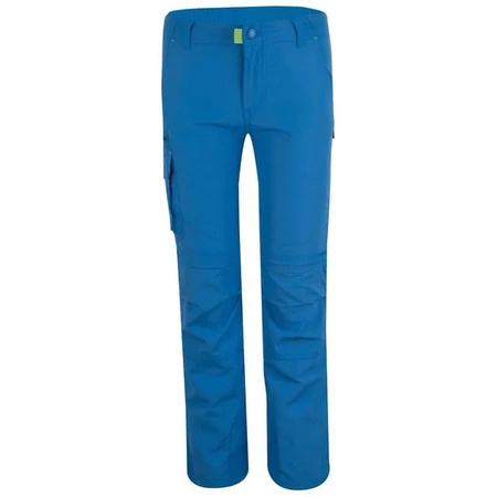 Spodnie trekkingowe dziecięce TrollKids Kids Oppland Pants Slim Fit med blue/green niebieskie (111-106)