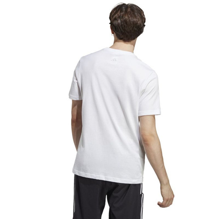 Koszulka adidas Essentials Single Jersey Linear Embroidered Logo Tee M (IC9276)