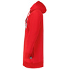 Wyprzedaż - Długa bluza damska z kapturem Geographical Norway Fabienne Red DB Lady czerwona (WW4561F/GNO-RED)