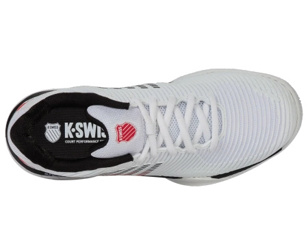 Męskie sneakersy K-Swiss HYPERCOURT EXPRESS 2 WHT/BLK/MARS RED-M (06613-140-M)