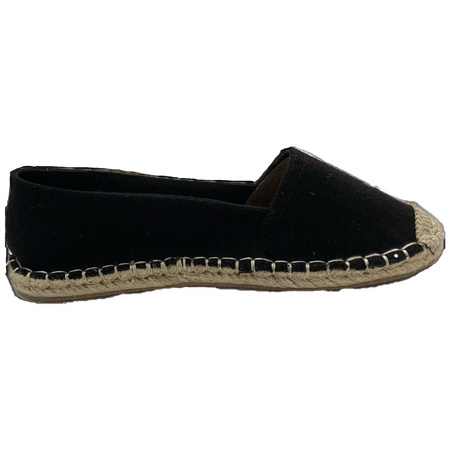 Espadryle damskie Wrangler NANCY C WOMEN LOW oddychające przewiewne czarne (20241049-25Y)