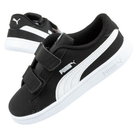 Buty sportowe dziecięce Puma Smash v2 Jr sneakersy dla dzieci czarne (365184-34)