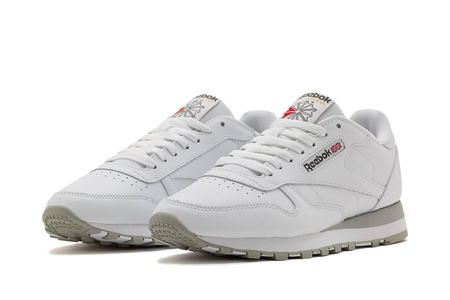 Buty sportowe męskie Reebok Classic Leather snekaersy niskie skórzane białe (GY3558)