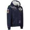 Bluza sportowa męska Geographical Norway Faero Men 100 z kapturem sportowa granatowa (WW5416H-GN-NAVY)