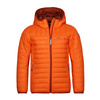 Kurtka ultralekka przejściowa dziecięca dla chłopca/dziewczynki Trollkids Kids Eikefjord Jacket bright orange/red brown (463-713)