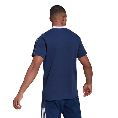 Koszulka męska adidas Tiro 21 Polo granatowa (GH4462)