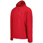 Bluza polarowa rozpinana męska Geographical Norway Unicia czerwona EO MEN 235 (WW4510H/GNO-RED)