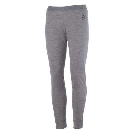 Wyprzedaż - Spodnie techniczne damskie Odlo Base Layer Bottom Long Merino 200 termiczne (110831/10420)