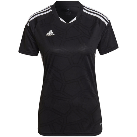 Koszulka damska adidas Condivo 22 Match Day czarno-biała (HA3541)