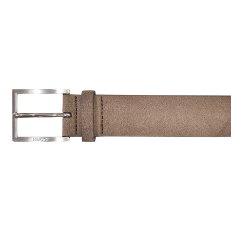 Pasek HUGO Mirto Sz35 brązowy (50497455-202)